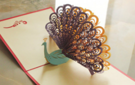 賀卡請(qǐng)柬激光鏤空樣品