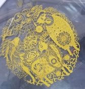 復(fù)雜剪紙窗花激光雕刻機 替代傳統(tǒng)手工剪紙 速度更快