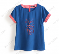 個(gè)性T恤激光雕刻機(jī) 運(yùn)動(dòng)裝服裝面料打孔裁剪