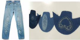 激光打標(biāo)機(jī)DIY各種牛仔 穿出時尚穿出新意