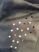 服裝面料激光打標(biāo)機(jī) 里布雕刻切割打透氣孔加工設(shè)備