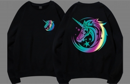 武漢三工激光刻字膜打造時(shí)髦的你|“個(gè)性化衛(wèi)衣”超有范兒