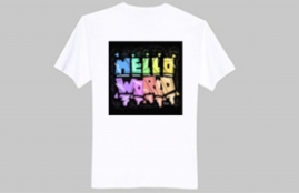 武漢三工刻字膜激光打標(biāo)機(jī) | 定制你的夏日個(gè)性T恤