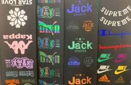 武漢三工刻字膜激光打標 | 時尚快人一步,亮片元素引潮流