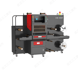 全自動(dòng)卷料刻字膜激光模切機(jī)